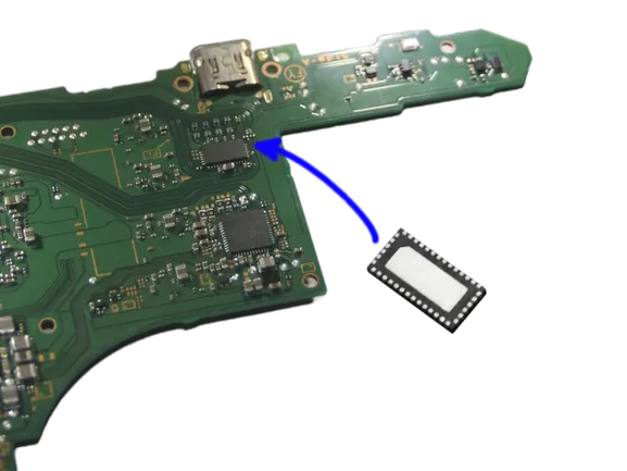 Remplacement IC HDMI Pericom AV