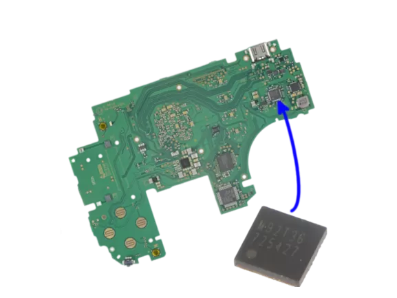 Image illustrative de Remplacement Power IC M92T36 | Nintendo Switch Lite dans la catégorie switch-lite